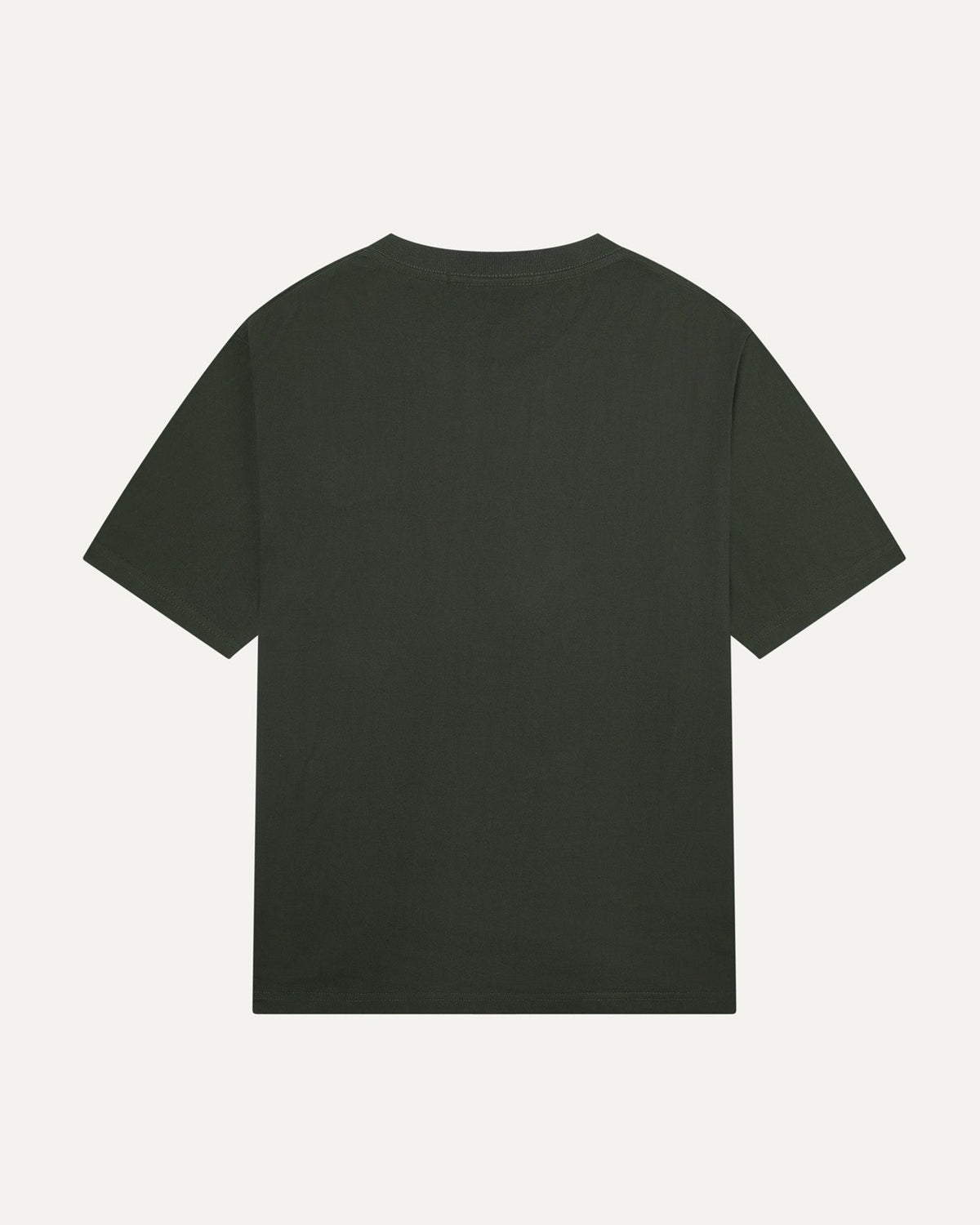 Old Money Cotton T-shirt Dark Green